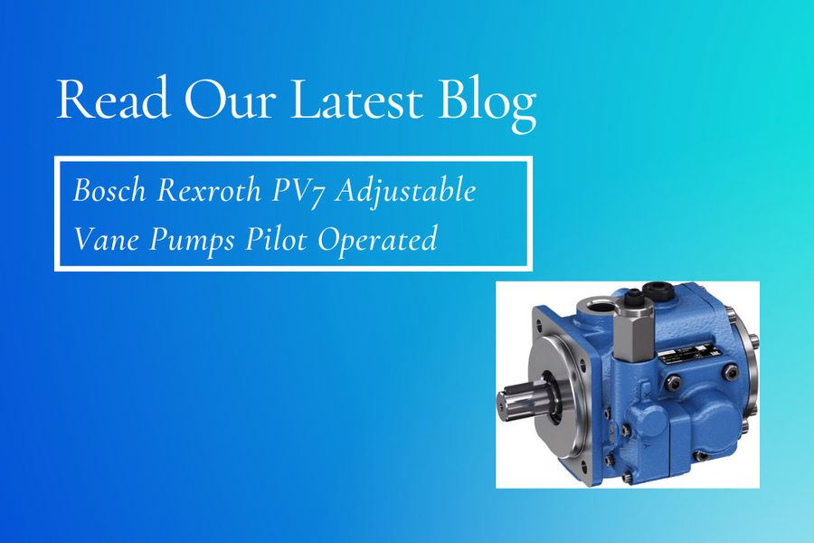 Bosch Rexroth Pv7 Adjustable Vane Pumps Pilot Operated